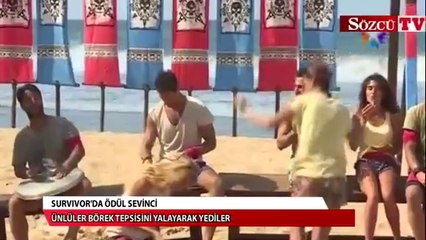 Surviver'da kazandıkları ödülü böyle yediler