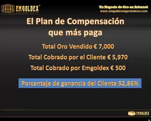 Emgoldex - El Plan de Negocios al Desnudo