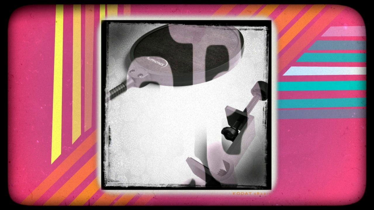 Microphone Pop Filter - Removing Pops from Your Vocals