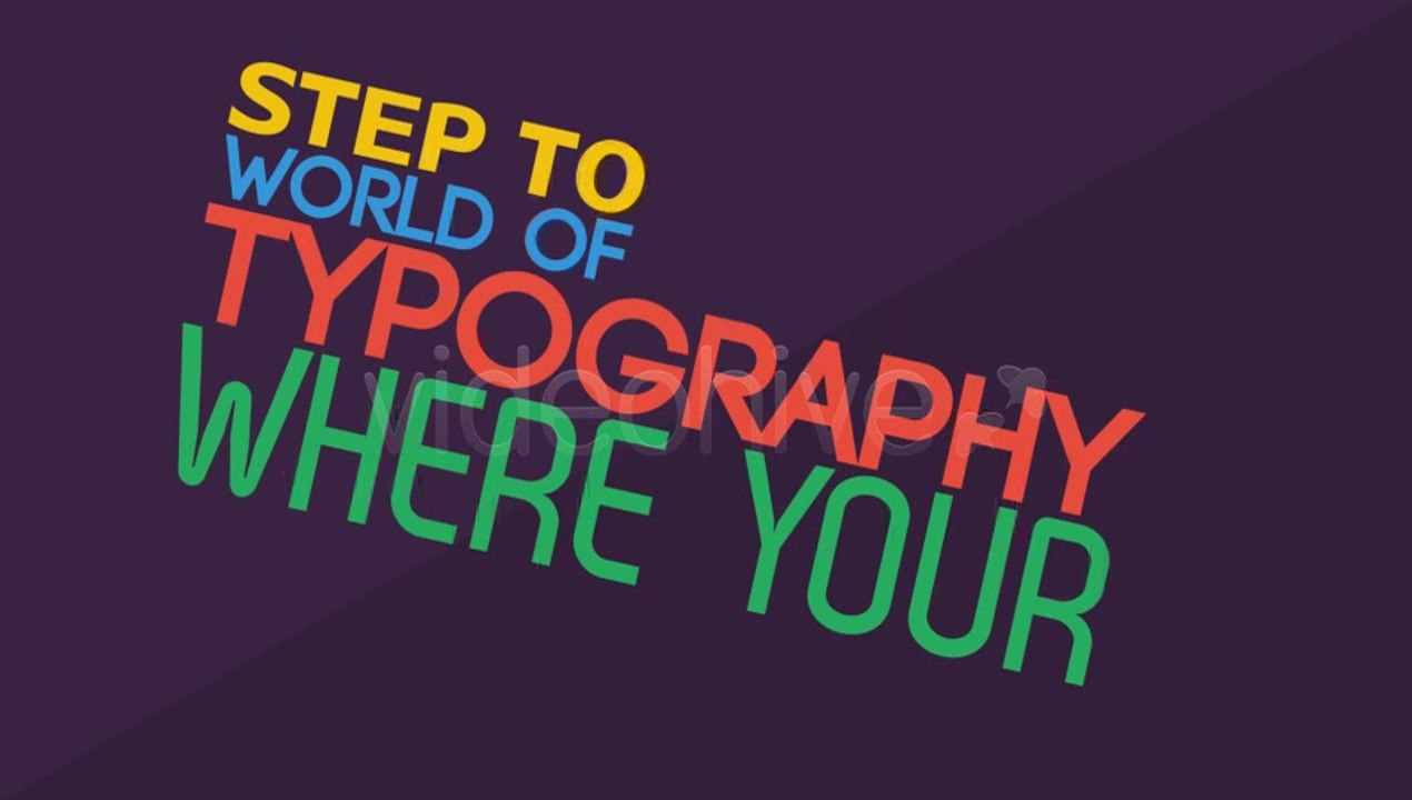 Typographic Presentation 2