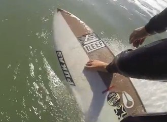 Kepa Acero "Selling my car, and second surf in central west Africa."