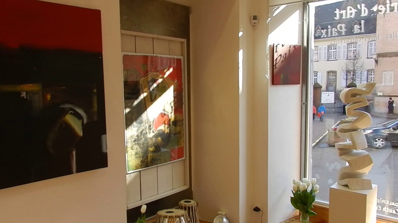 Exposition Eva Linder (peintures) et Christian Fuchs (sculptures) jusqu'au 30 mars 2014