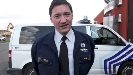 Le baromètre des Belges : Vincent Mathy 39 ans, commissaire dans la zone Genappes Nivelles