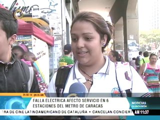 Usuarios del metro manifiestan su descontento por falta de luz