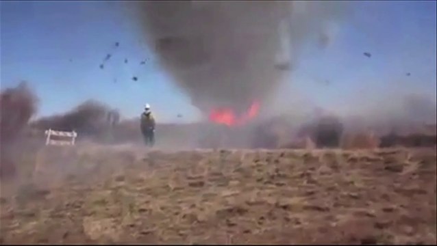 Une tornade de feu aux Etats Unis