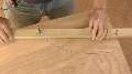 Layout an accurate ellipse with a stick, 2 nails, and a pencil