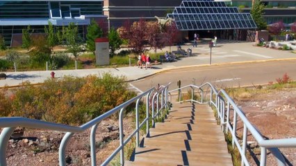 Viewpoint around Tyrrell Museum in Drumheller.