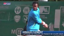 Tennis / Coupe Davis : L'équipe de France avec Gaël Monfils - 25/03
