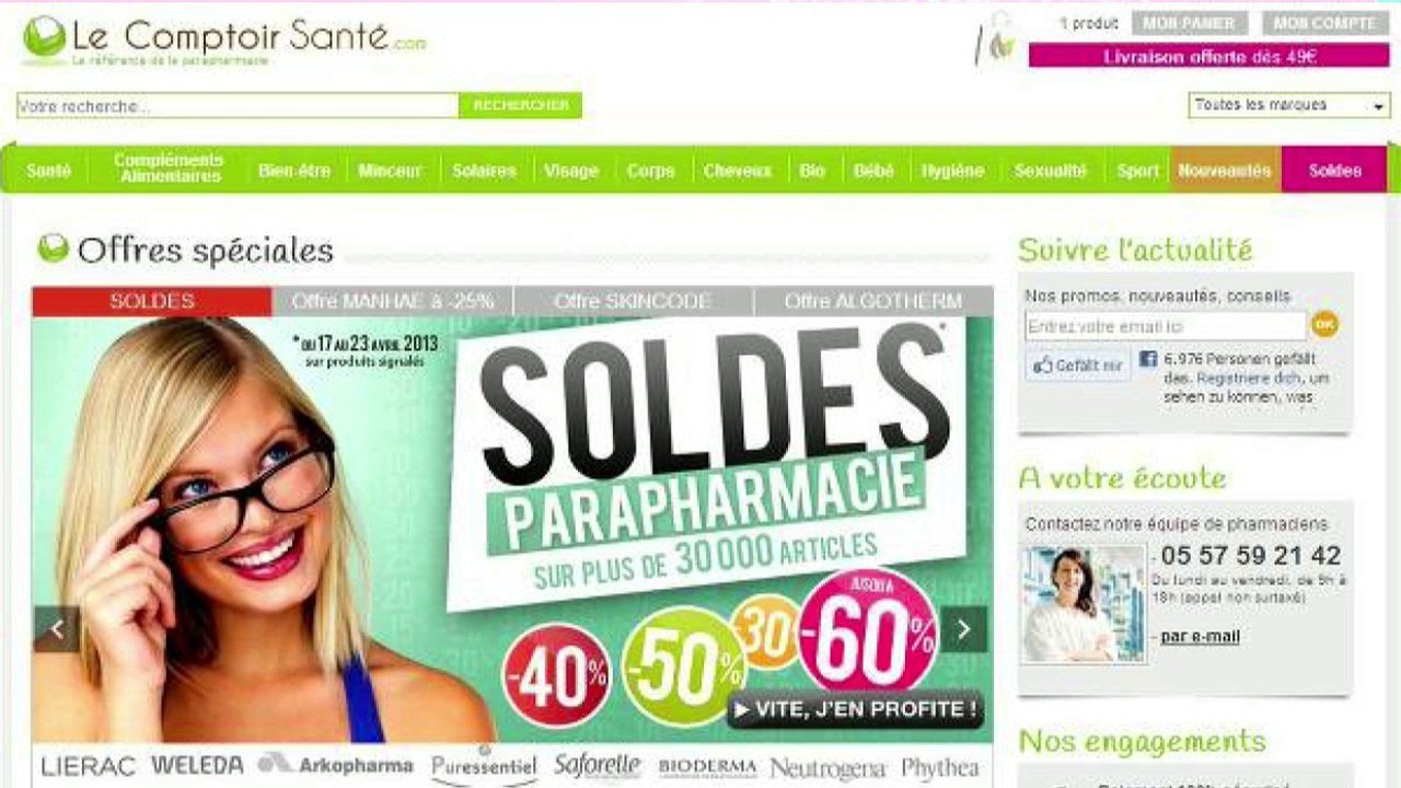 Code Promo le comptoir sante
