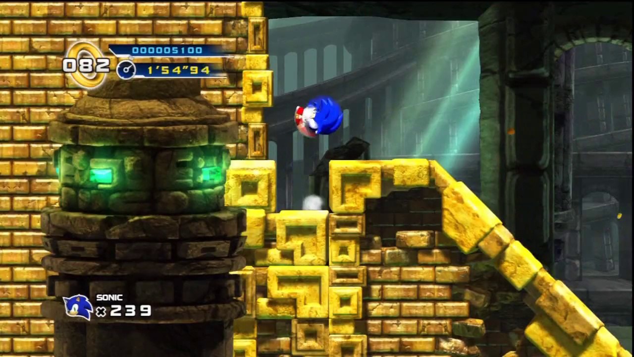 Sonic the Hedgehog 4 : Episode I - Lost Labyrinth Zone Acte 1 : Ancien labyrinthe mystérieux