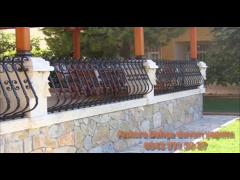 0532 351 22 92 ankara bahce duvarı
