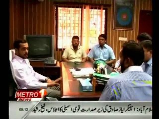 MQM representative Adnan Ahmed hold meeting regarding cleanliness, water & sewerage