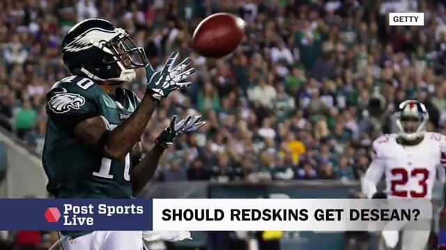 Should the Redskins go after DeSean Jackson?