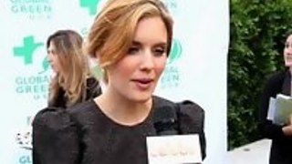 Maggie Grace at the Global Green Awards