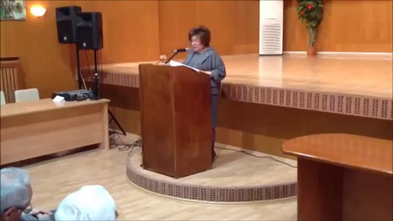 Ομιλία Σόνιας Συμεωνίδου στη Γουμένισσα στις 23 Μαρτίου 2014