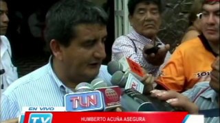 Chiclayo: Acuña asegura que no mintió en hoja de vida 24 03 14