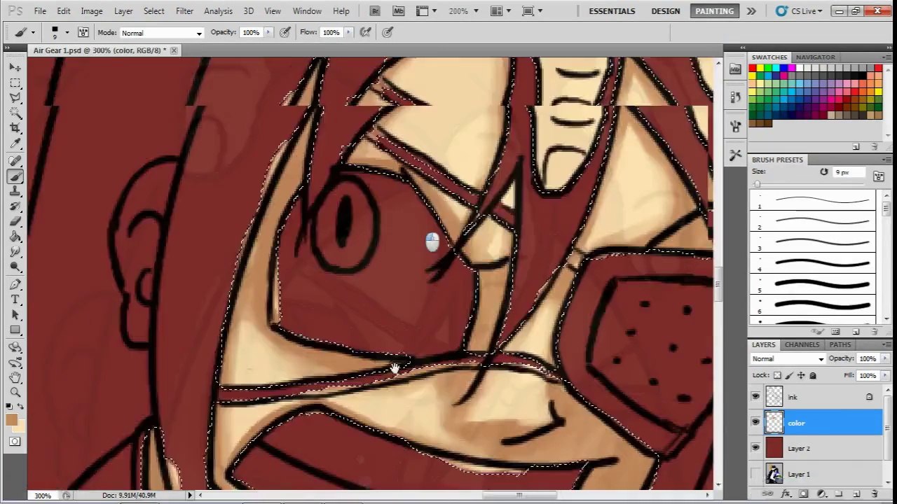 Air Gear Agito and Ikki Speedpaint