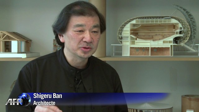 L'architecte japonais Shigeru Ban lauréat du prix Pritzker