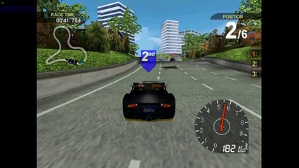 Exhibition of Speed HD on NullDC Emulator