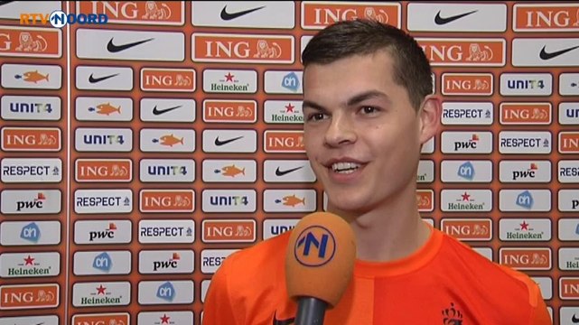 Leeksters Dijk en Van Wijk verliezen met Jong Oranje - RTV Noord