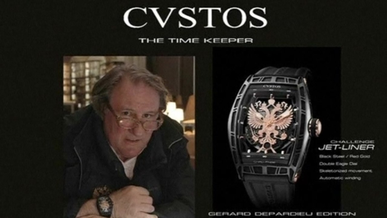 Gerard Depardieu clocks his Russian pride