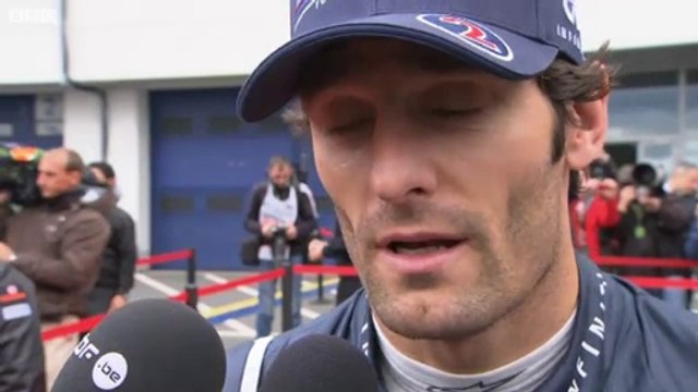 BBC F1 2011: Mark Webber post qualifying interview (2011 German Grand Prix)