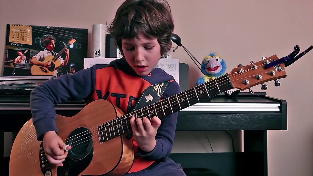 9 yr old Frano plays Borsalino