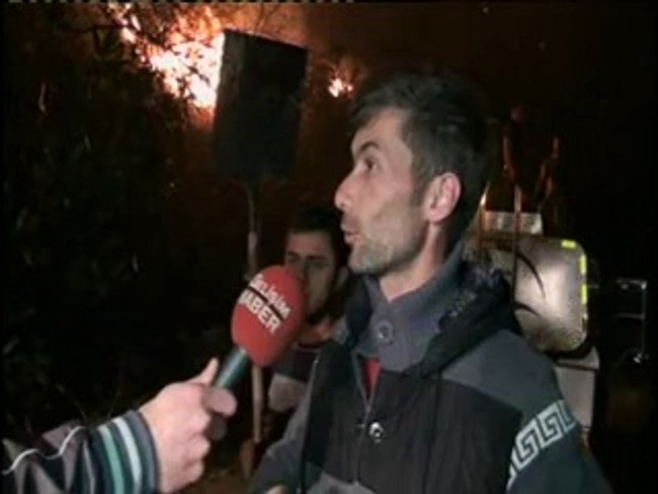 IŞIKLI KÖY AFYON BABA DAĞI YANGIN