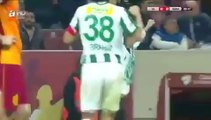 Galatasaray 2 - 2 Bursaspor Tüm Goller ve Maç Özeti