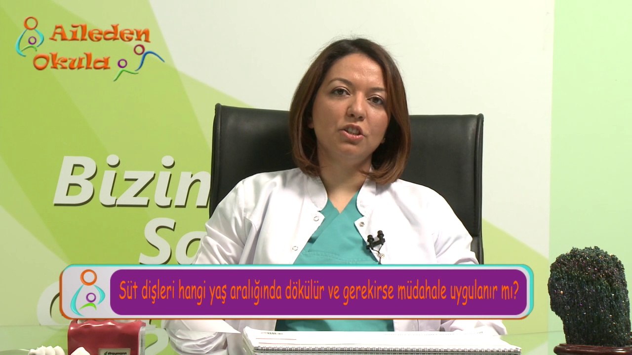 Süt dişleri hangi yaş aralığında dökülür ve gerekirse müdahale uygulanır mı? ( Diler Karakaya – Diş Hekimi )