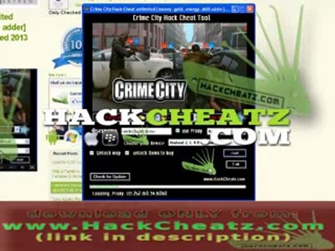 Crime City Hack Cheat unlimited [money, gold, energy, skill xp adder, items unlock] - YouTube