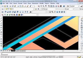 Simple project in AutoCAD Part 15 oh