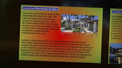 Luxury Las Olas Houses for Sale