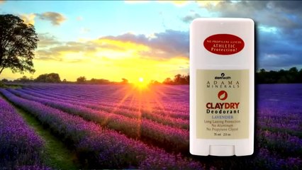 Clay Dry Organic Deodorants
