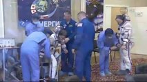 [ISS] Expedition 39 Crew Suit Up & Board Rocket for Launch to Space Station