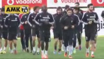 Beşiktaş, Karabükspor maçının hazırlıklarını sürdürdü