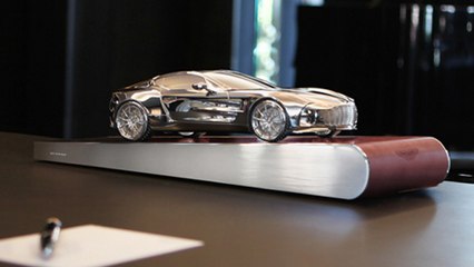 Aston Martin One-77 Scale Model Of Silver Is A Perfect Souvenir