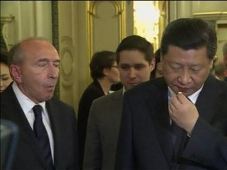 Quand le président chinois s'essaie au fromage français - 26/03