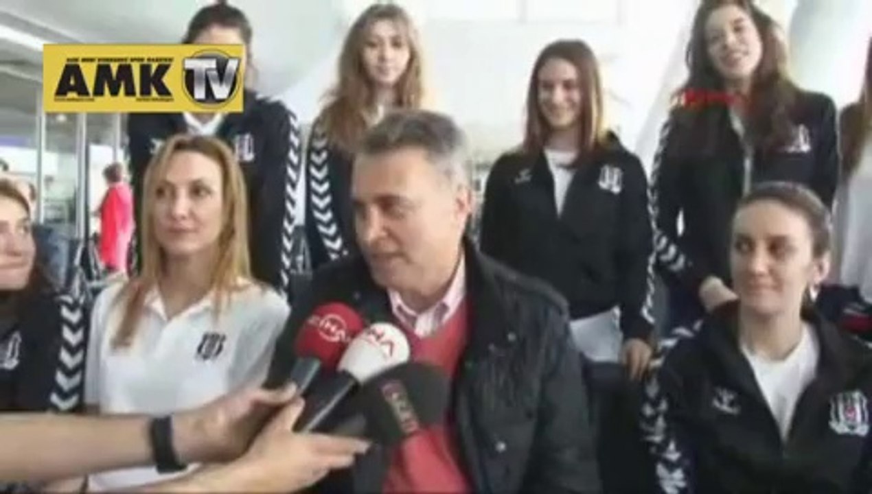 Beşiktaş Kadın Voleybol Takımı final için Moskova'ya gitti