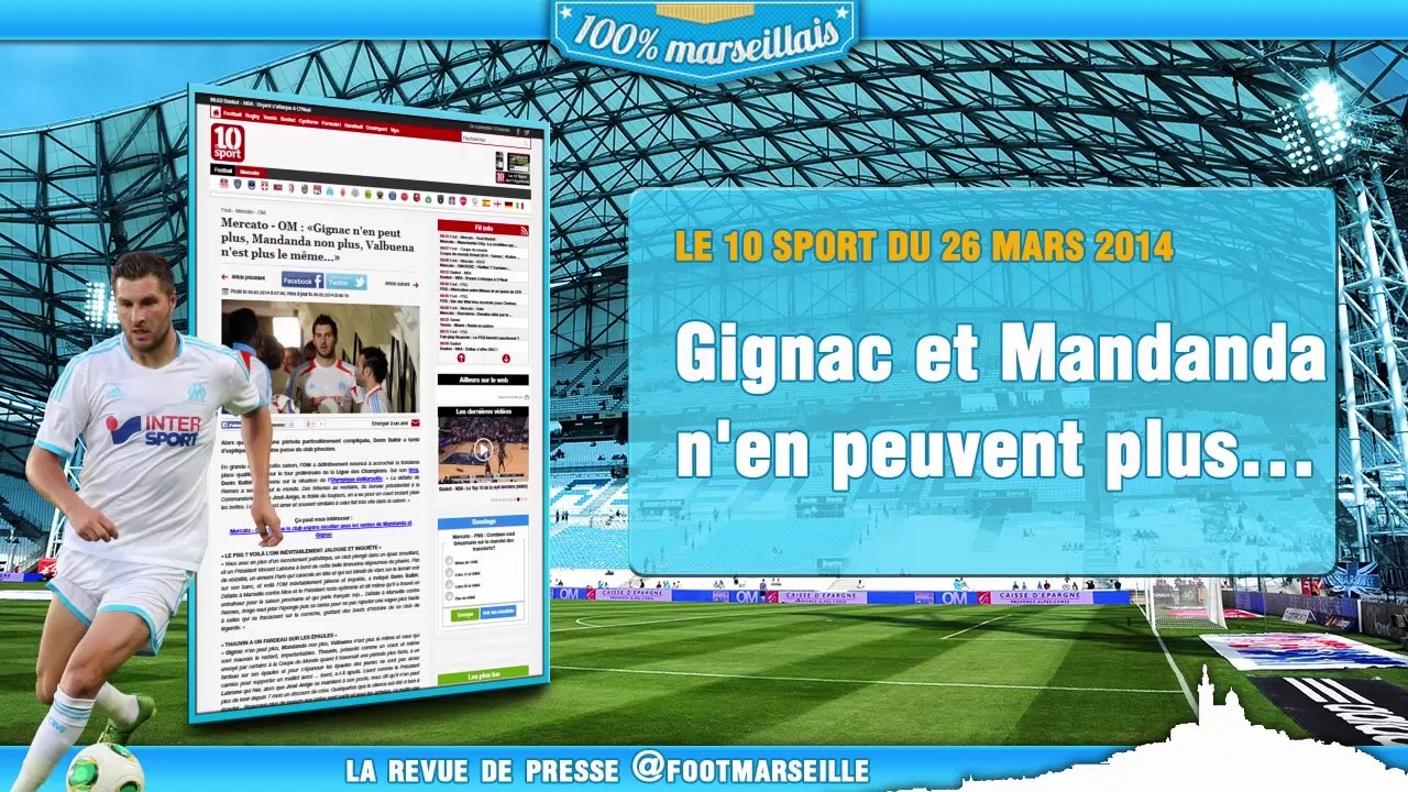 Quel rôle pour Anigo ? Le ras-le-bol de Gignac... La revue de presse Foot Marseille !