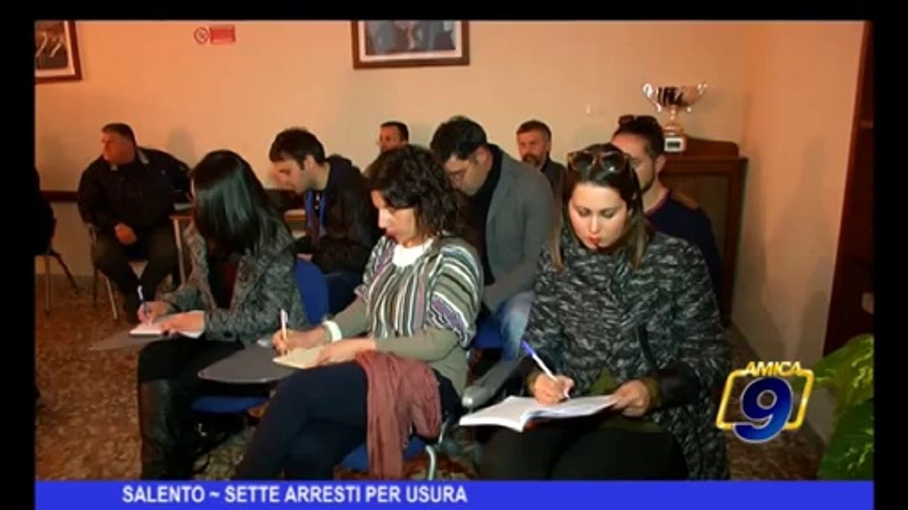 Salento | Sette arresti per usura