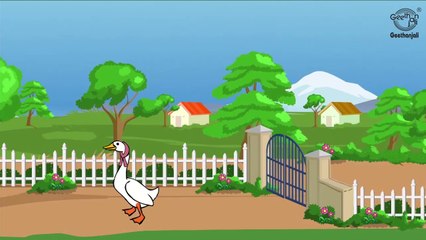 Goosey Goosey Gander, Where Shall I Wander - Nursery Rhymes for Children