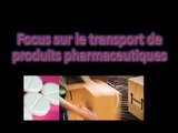 Transport et livraison de produits pharmaceutiques