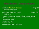 Olympia Opaline - Launched 4BHK 4T Flats in Navalur Chennai - 9278892788