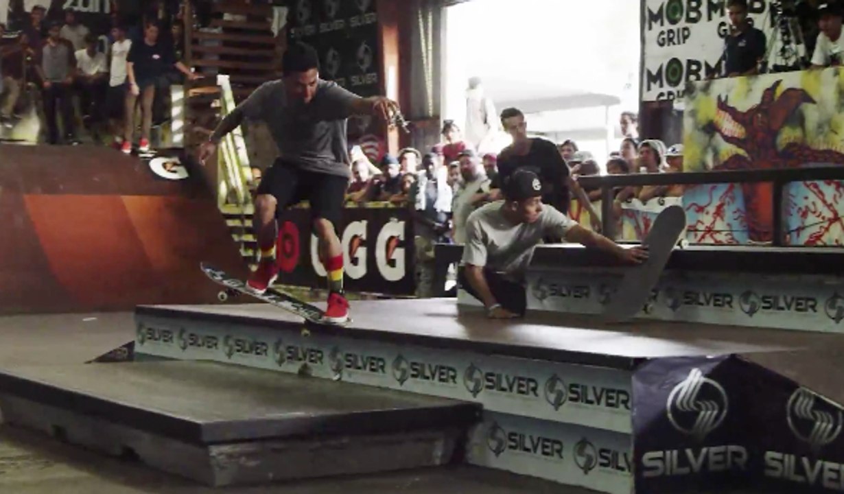 Chaz Ortiz & Lil Wayne at Tampa Pro 2014 by Nike Skateboarding