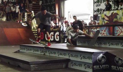 Chaz Ortiz & Lil Wayne at Tampa Pro 2014 by Nike Skateboarding
