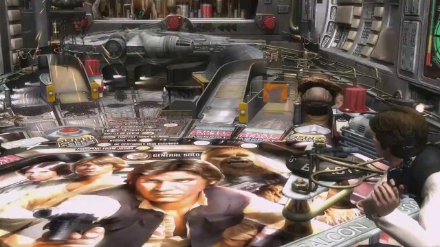 Star Wars Pinball - Heroes Within - Trailer sul tavolo di Han Solo