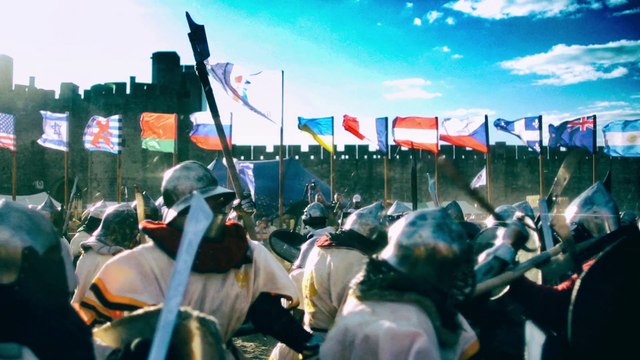 Croatia, 2014. Full-Contact Medieval Fights' Championship! Battle of the Nations