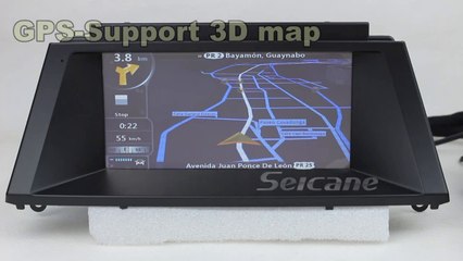 Top BMW X6 E72 xDrive35d sat nav system with rear view camera USB SD IPOD