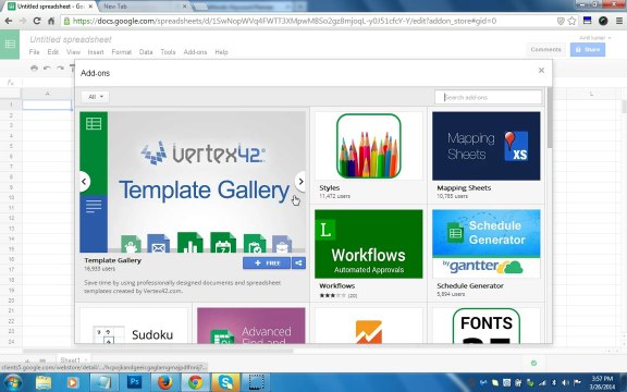 How to Get Addons For Google Docs and Google Spreadsheets?